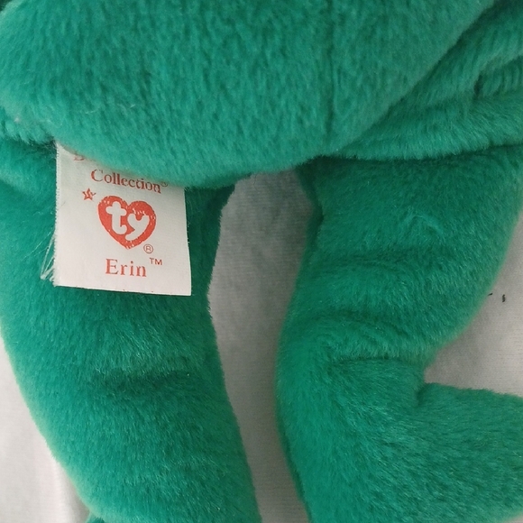 Green Plush Bear Toy - Picture 4 of 5